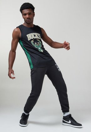 Esqueleto Negro-Beige-Verde NBA Milwaukee Bucks