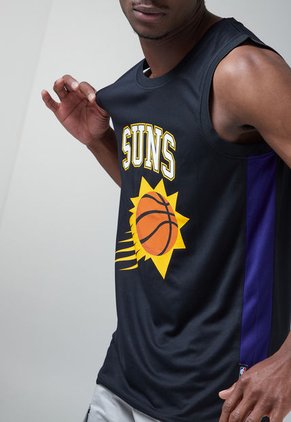 Esqueleto Negro-Amarillo-Blanco NBA Phoenix Suns