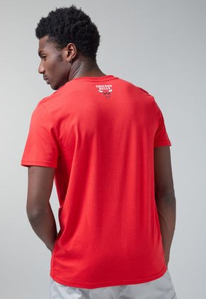 Camiseta Rojo-Negro NBA Chicago Bulls
