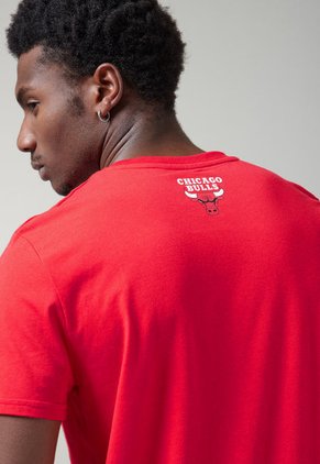 Camiseta Rojo-Negro NBA Chicago Bulls