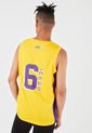 Camiseta Esqueleto Amarillo-Violeta NBA Masculino de NBA