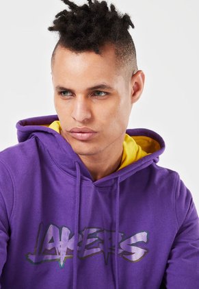Hoodie Violeta-Amarillo NBA Masculino