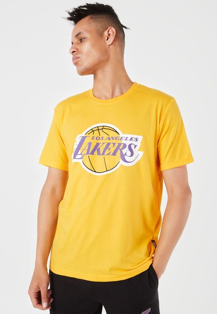 Camiseta Amarillo-Violeta NBA Masculino