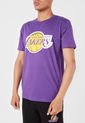 Camiseta Violeta-Amarillo-Blanco NBA Masculino de NBA