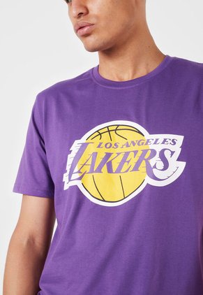 Camiseta Violeta-Amarillo-Blanco NBA Masculino