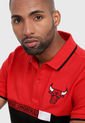 Polo Rojo-Negro NBA Chicago Bulls de NBA