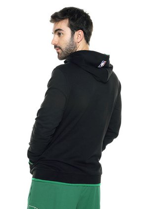 Hoodie Negro-Verde-Blanco NBA
