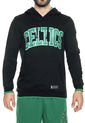 Hoodie Negro-Verde-Blanco NBA de NBA