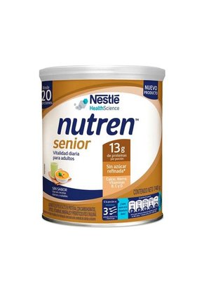 Nutren Senior Sin Sabor Lata 740 Gramo