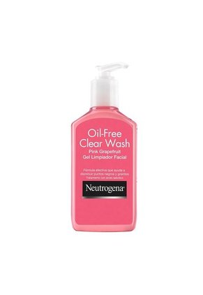 Gel Neutrogena Limpiadora Oil Free Clear Wash Frasco 177 Ml