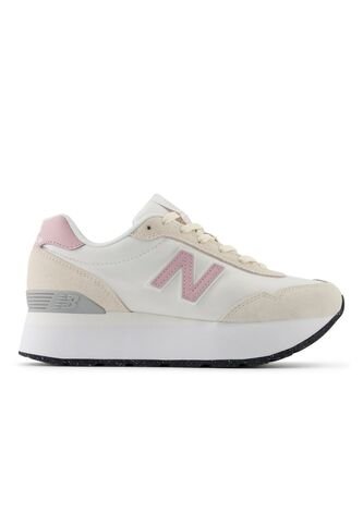 Tenis New Balance 515 Mujer-Blanco/Rosa New Balance