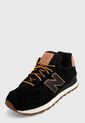 Tenis Lifestyle Negro-Camel New Balance 574 de New Balance