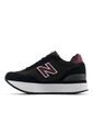 Tenis New Balance 515 Mujer-Negro/Rojo de New Balance