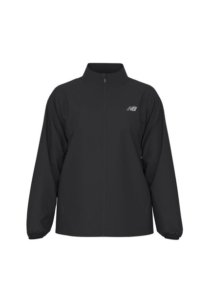 Chaqueta New Balance Original Bk-Essentials Negro Para Mujer