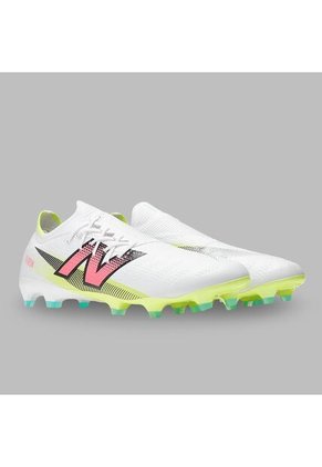 Guayos New Balance HombeFuron Pro FG V7+- Blanco-Amarillo