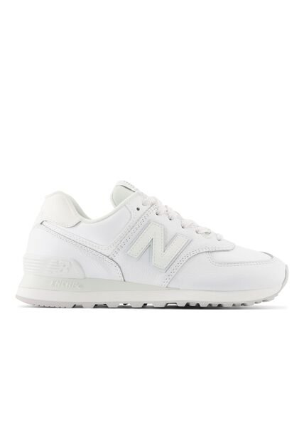 Tenis Deportivos Marca New Balance Original 574 Blanco Mujer