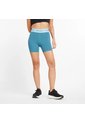 Pantaloneta New Balance Original Sleek High Rise5 Azul Mujer de New Balance