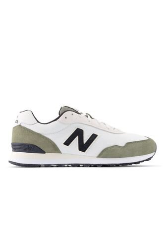 Tenis New Balance 515 Hombre-Blanco/Verde New Balance
