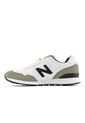 Tenis New Balance 515 Hombre-Blanco/Verde de New Balance