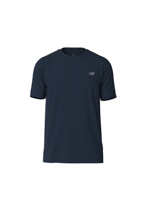 Camisa Tshirt New Balance Sport Ess Azul Original Hombre