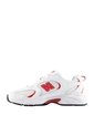 Tenis New Balance 530 Mujer-Blanco/Rojo de New Balance