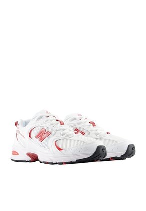 Tenis New Balance 530 Mujer-Blanco/Rojo