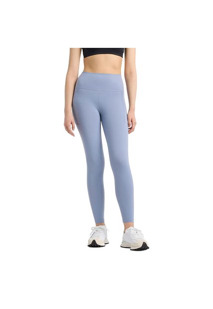 Legging New Balance Harmony Pocket High Rise Azul Para Mujer