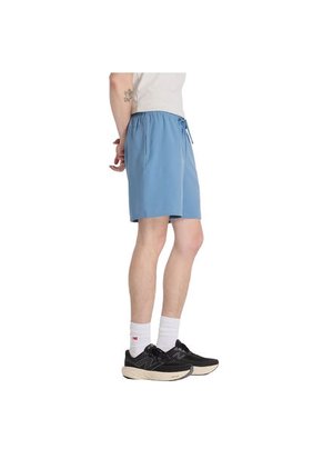 Pantaloneta New Balance Original Essentials Azul Para Hombre