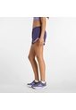 Pantaloneta New Balance Original Essential Morado Para Mujer de New Balance