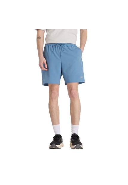 Pantaloneta New Balance Original Essentials Azul Para Hombre