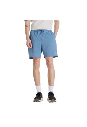 Pantaloneta New Balance Original Essentials Azul Para Hombre