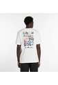 Camisa Deportiva New Balance Original Graphics Blanco Hombre de New Balance