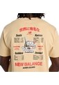 Camisa Deportiva New Balance Originales Graphics Café Hombre de New Balance
