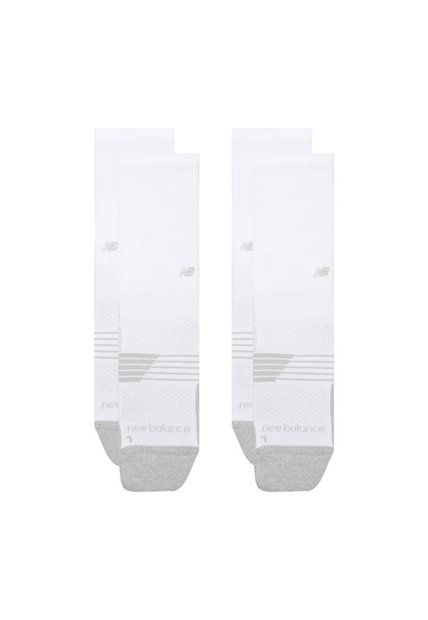 Medias Deportivas New Balance Original Crew 2P Blanco Unisex