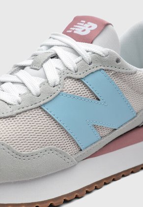 Tenis Lifestyle new balance 237 Gris