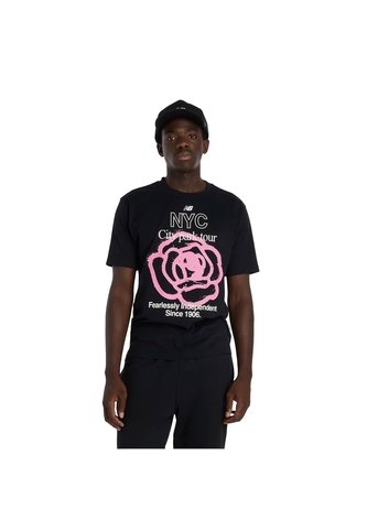 Camisa Deportiva New Balance Originals Graphics Negro Hombre New Balance
