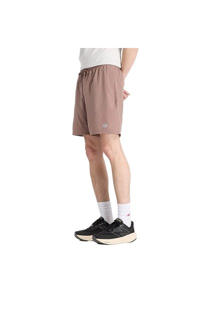 Pantaloneta Deportiva New Balance Original Café Para Hombre