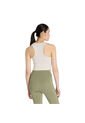 Camisa Deportiva New Balance Originals Micro-Rib Beige Mujer de New Balance