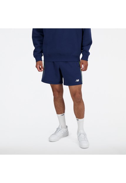 Pantaloneta New Balance Original Athletics Azul Para Hombre