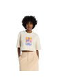 Camisa Deportiva New Balance Originals Athletics Beige Mujer de New Balance