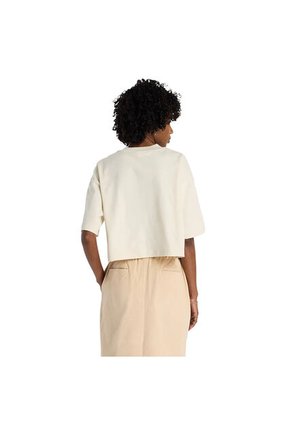 Camisa Deportiva New Balance Originals Athletics Beige Mujer