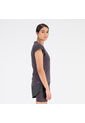 Camisa Deportiva New Balance Original Impact Run Negro Mujer de New Balance