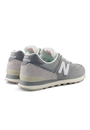 Tenis New Balance 574 Hombre-Gris/Blanco