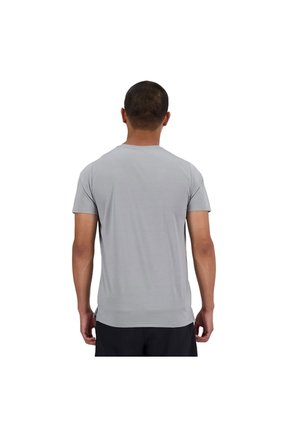 Camisa Deportiva New Balance Original Essentials Gris Hombre