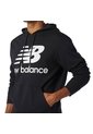 Hoodie New Balance Originals Essentials Stacked Negro Hombre de New Balance