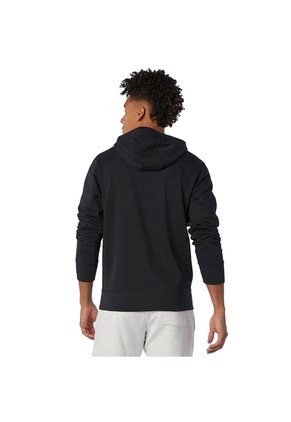 Hoodie New Balance Originals Essentials Stacked Negro Hombre