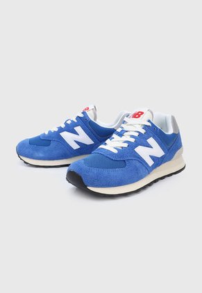Tenis Lifestyle Azul-Blanco New Balance 574
