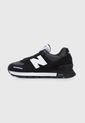 Tenis Lifestyle Negro-Blanco New Balance 574 de New Balance