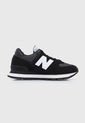 Tenis Lifestyle Negro-Blanco New Balance 574 de New Balance