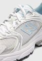 Tenis Running Blanco-Plateado-Azul Claro new balance 530 de New Balance